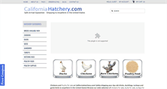 Desktop Screenshot of californiahatchery.com